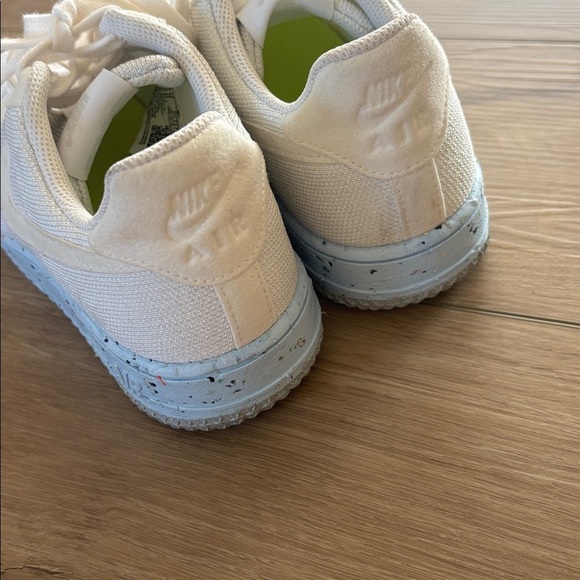 Nike Air Force 1 Low Crater Flyknit – White/Blue Platinum – Women’s Size 6 – - Picture 5 of 8